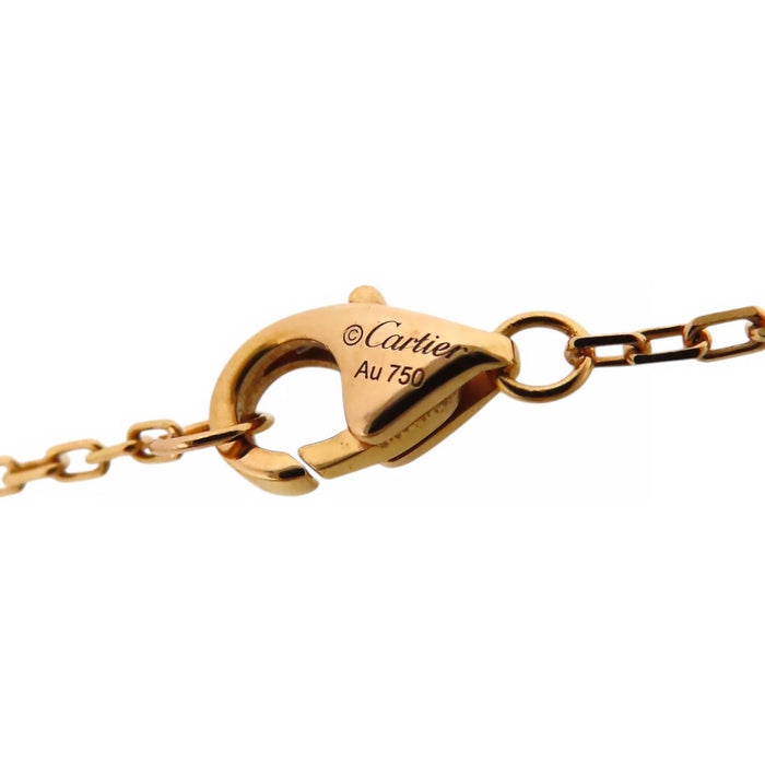 CARTIER 
Baby Trinity Diamond Necklace
