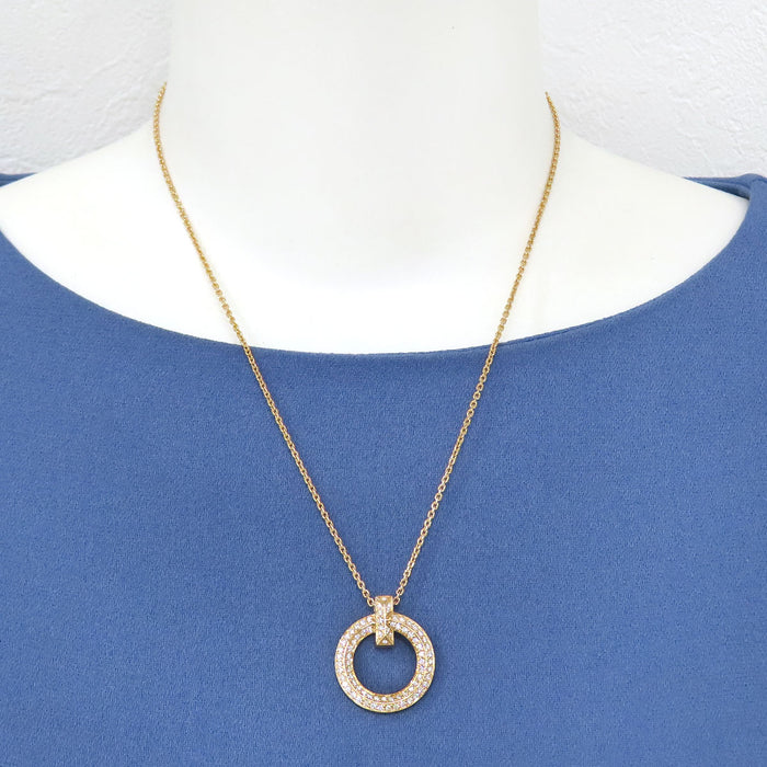 TIFFANY&Co. 
Tワン サークル ネックレス