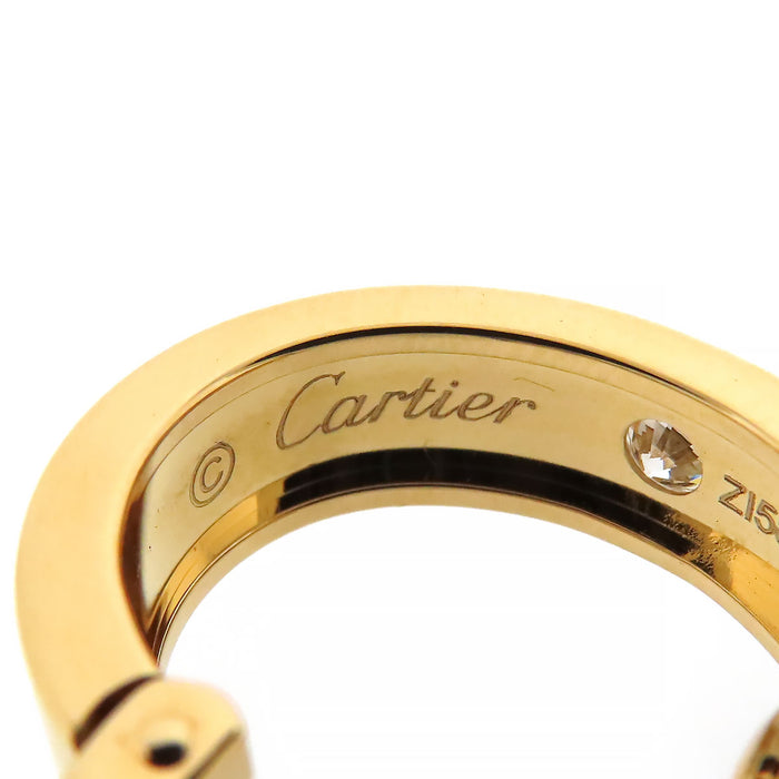 CARTIER 
ラブ フープ ピアス ダイヤモンド