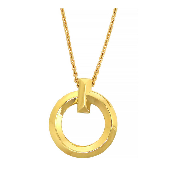 TIFFANY&Co. 
Tワン サークル ネックレス スモール