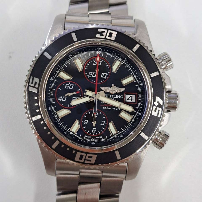 【WHOLESALES】
BREITLING 
A13341 
スーパーオーシャン クロノグラフ 
社外製BOX