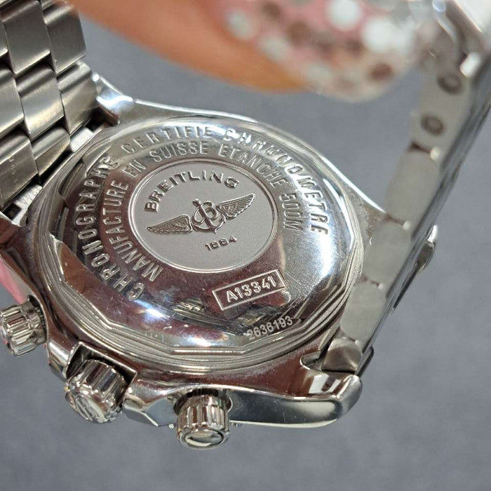 【WHOLESALES】
BREITLING 
A13341 
スーパーオーシャン クロノグラフ 
社外製BOX