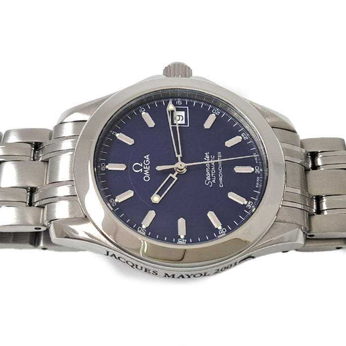 OMEGA 
シーマスター 120 ジャック・マイヨール 2001 
箱ギャラ付