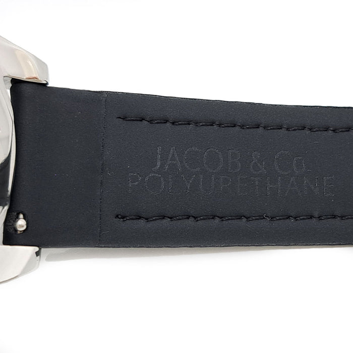 JACOB&CO 
Five Time Zone Diamond Bezel 
Includes box and warranty card