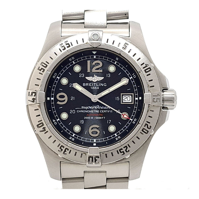 BREITLING 
Superocean 
With box and warranty card