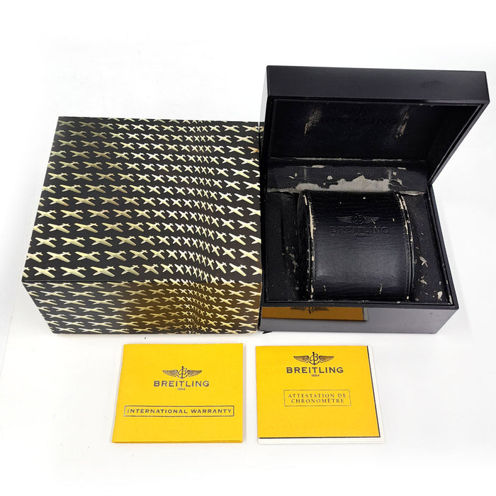 BREITLING 
Superocean 
Avec boîte et papiers de garantie
