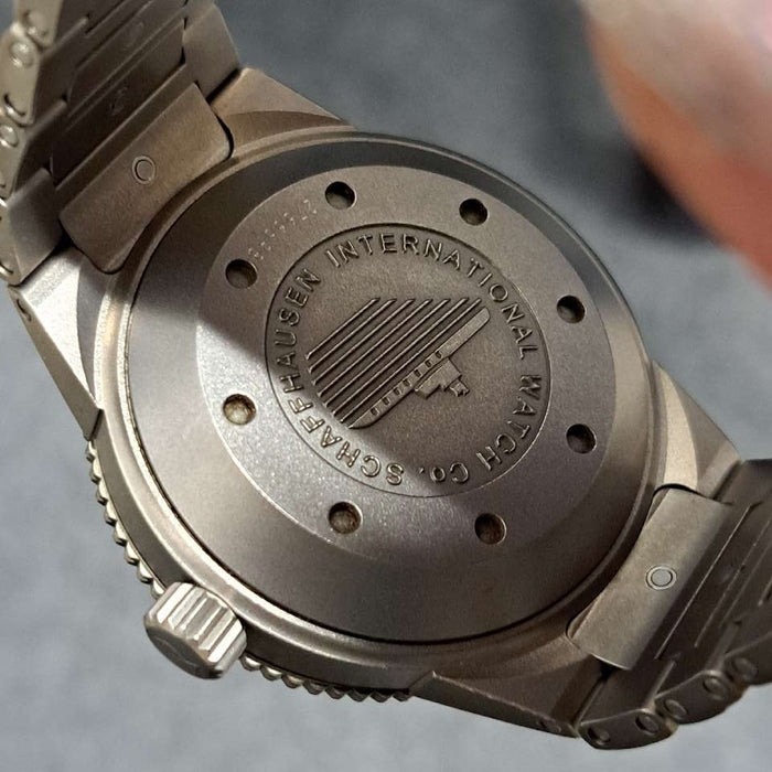 【WHOLESALES】
IWC 
IW353601 
アクアタイマー 
箱(劣化あり)　修理保証書