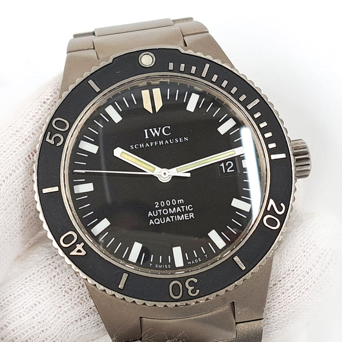 IWC 
Aquatimer 
with box