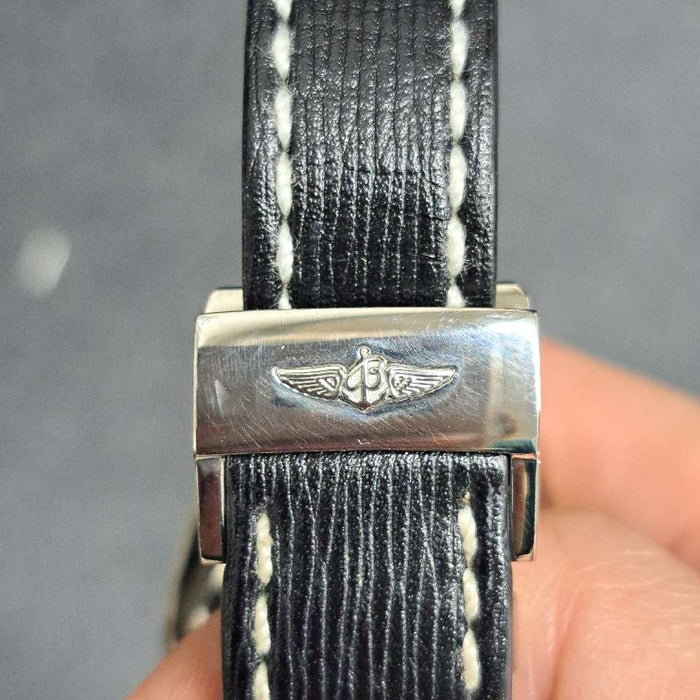 【WHOLESALES】
BREITLING 
A74330 
ギャラクティック36 ダイヤベゼル 
内箱　ギャランティ(液晶にじみあり)　クロノメーター証　純正レザーベルト(使用感中)