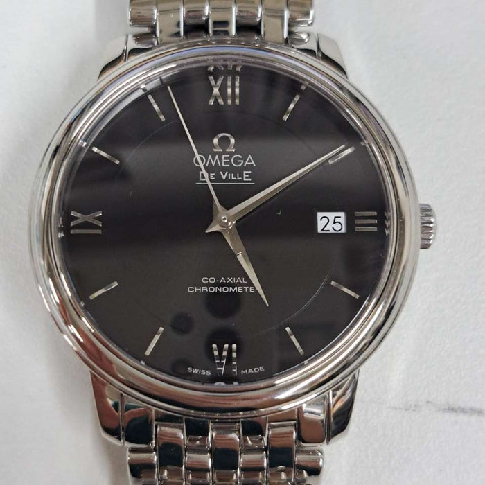 【WHOLESALES】
OMEGA 
424.10.37.20.01.001 
デ・ヴィル プレステージ コーアクシャル 
ギャランティ　ピクトグラム