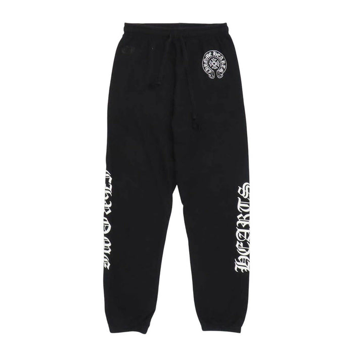 CHROME HEARTS 
コットン 裏起毛 
ホースシュー サイドロゴ スウェット パンツ