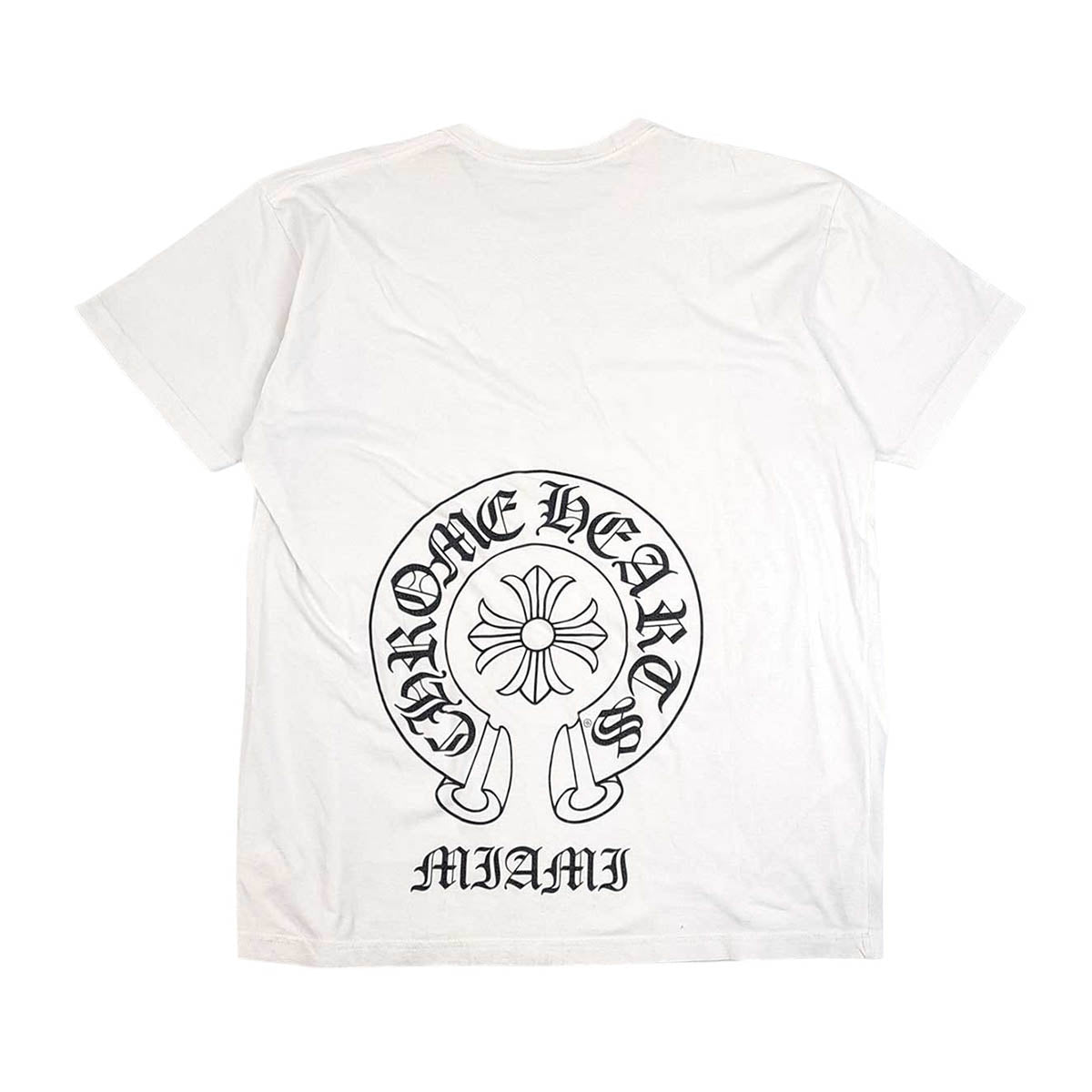 CHROME HEARTS CH ロゴ コットン クルーネック スクロールラベル