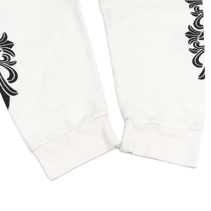 CHROME HEARTS 
CH HORSESHOE SWTSHRT コットン 裏起毛 
袖フローラル ホースシュー スウェット