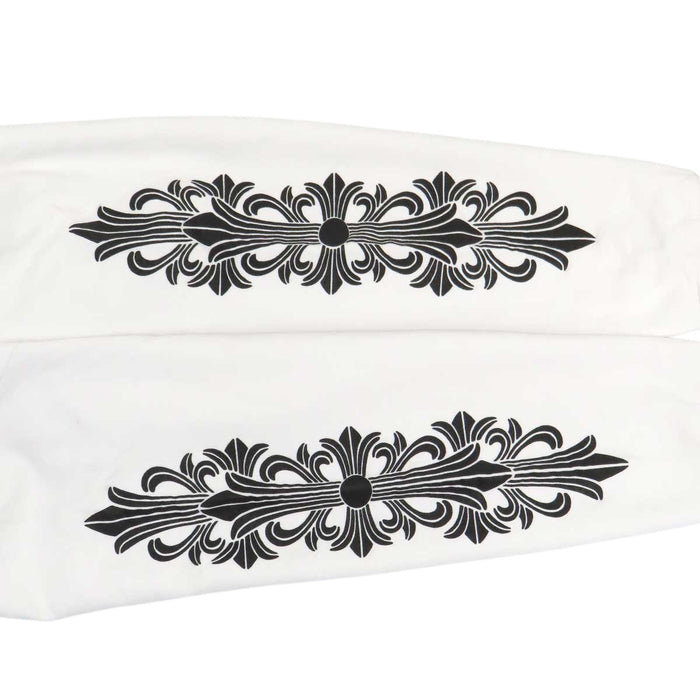 CHROME HEARTS 
CH HORSESHOE SWTSHRT コットン 裏起毛 
袖フローラル ホースシュー スウェット