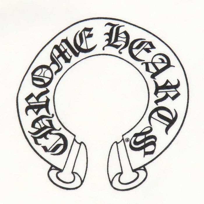 CHROME HEARTS 
CH HORSESHOE SWTSHRT コットン 裏起毛 
袖フローラル ホースシュー スウェット