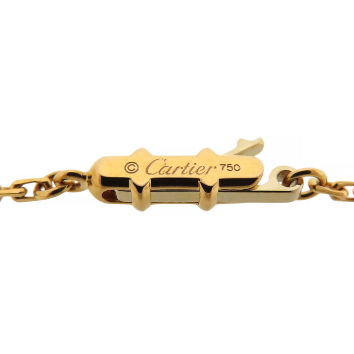 CARTIER 
Links Pave Chain Necklace