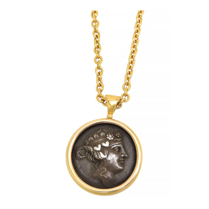 BVLGARI 
モネーテ アンティークコイン ネックレス