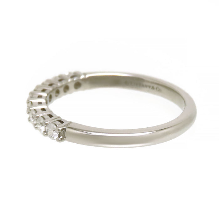 TIFFANY&Co. 
ハーフエタニティ ダイヤモンド リング