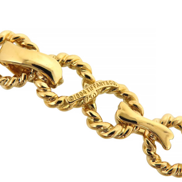 TIFFANY&Co. 
リンク ロープ ダイヤモンド ネックレス