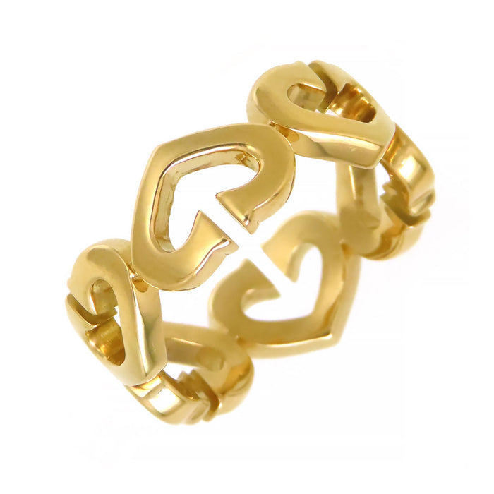 CARTIER 
Cハート リング