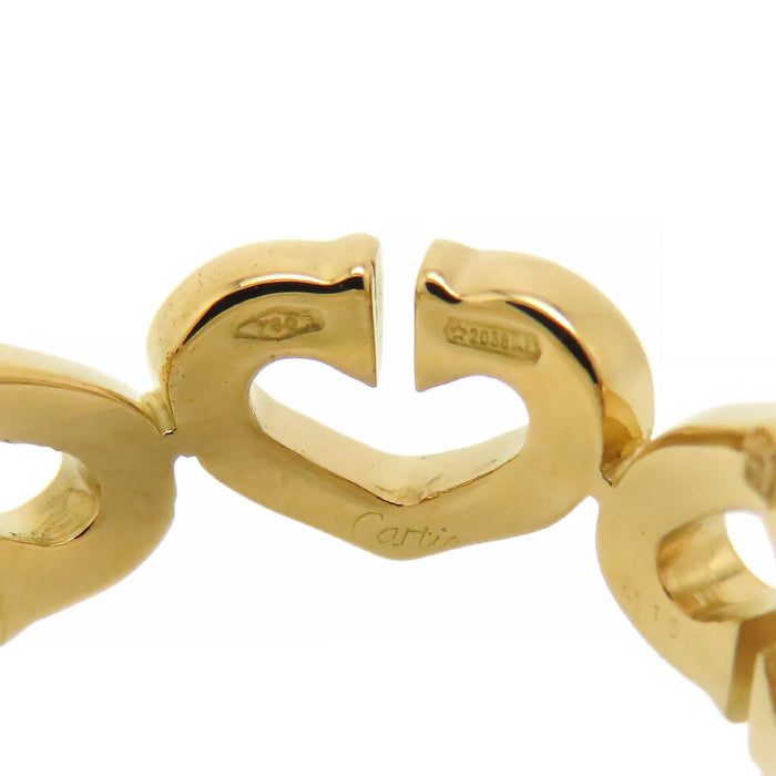 CARTIER 
Cハート リング