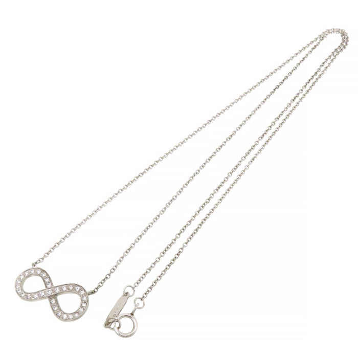 TIFFANY&Co. 
Infinity Necklace with Diamonds