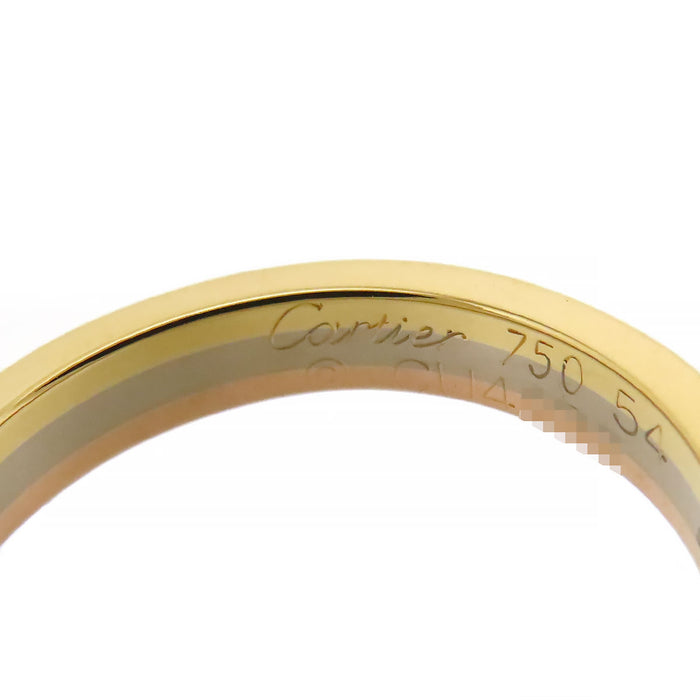 CARTIER 
スリーゴールド ウェディング リング