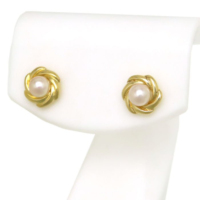 MIKIMOTO Baby Pearl Stud Earrings