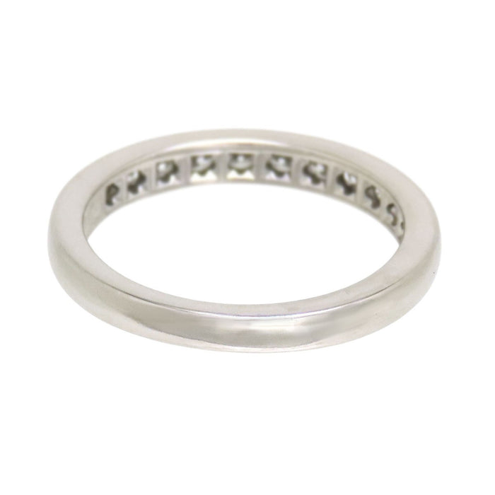 TIFFANY&Co. 
Channel Setting Half-Eternity Ring