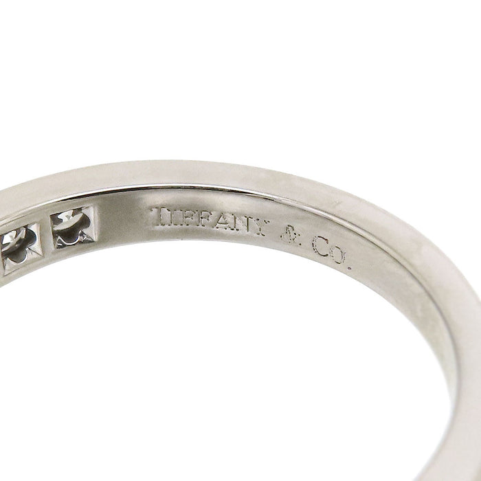 TIFFANY&Co. 
Channel Setting Half-Eternity Ring