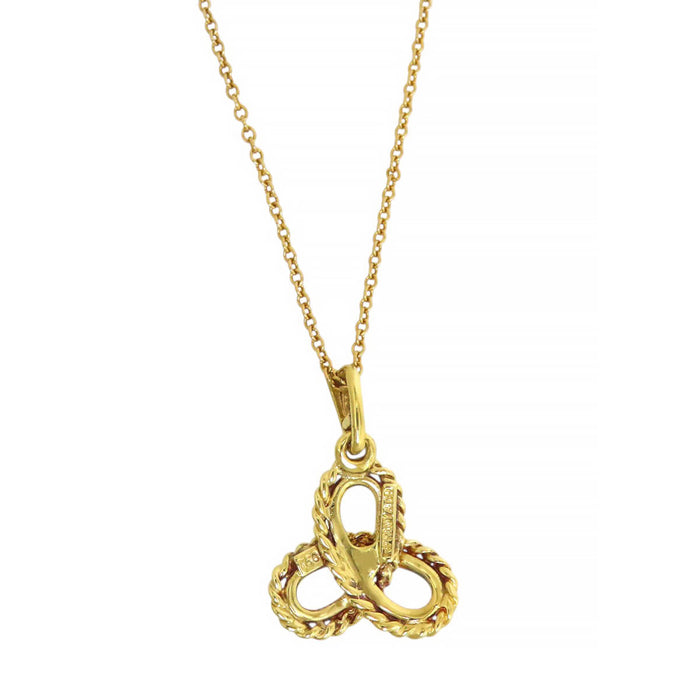 TIFFANY&Co. 
Twist Rope Necklace