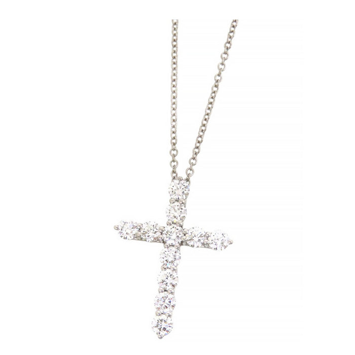 TIFFANY&Co. 
Medium Cross Necklace