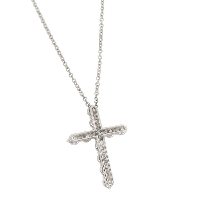 TIFFANY&Co. 
Medium Cross Necklace