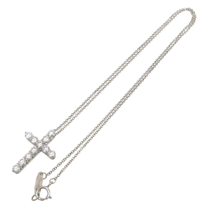 TIFFANY&Co. 
Medium Cross Necklace