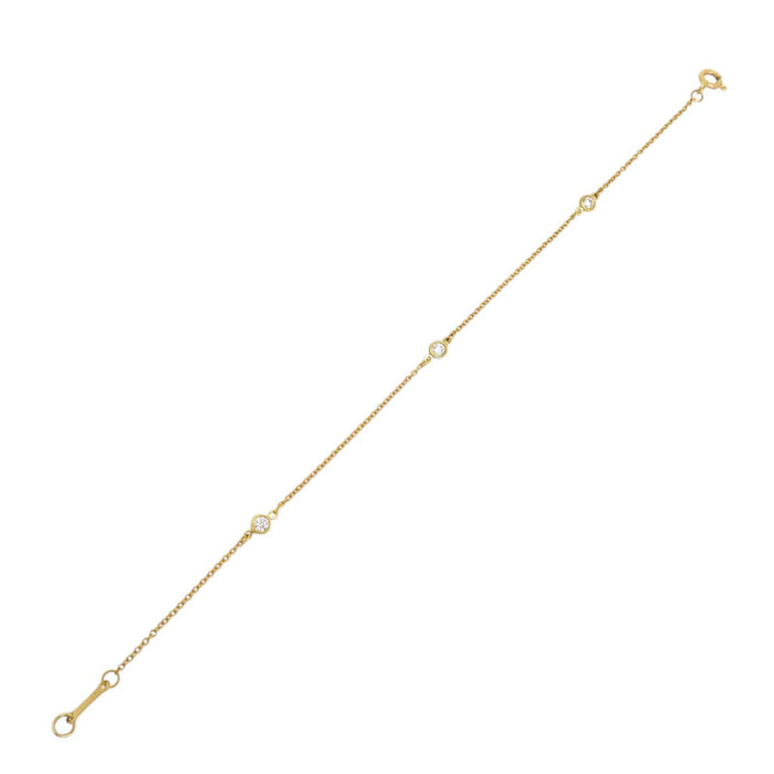 TIFFANY&Co. 
Diamonds by the Yard Bracelet 3P