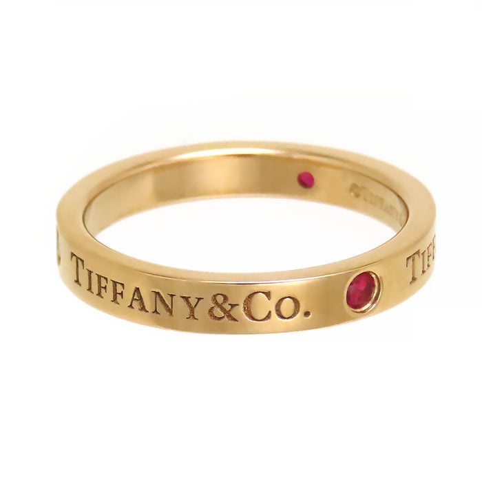 TIFFANY&Co. 
Flat Band Ring