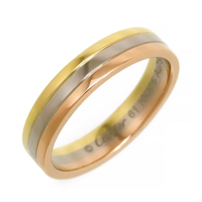 CARTIER 
スリーゴールド ウェディング バンドリング