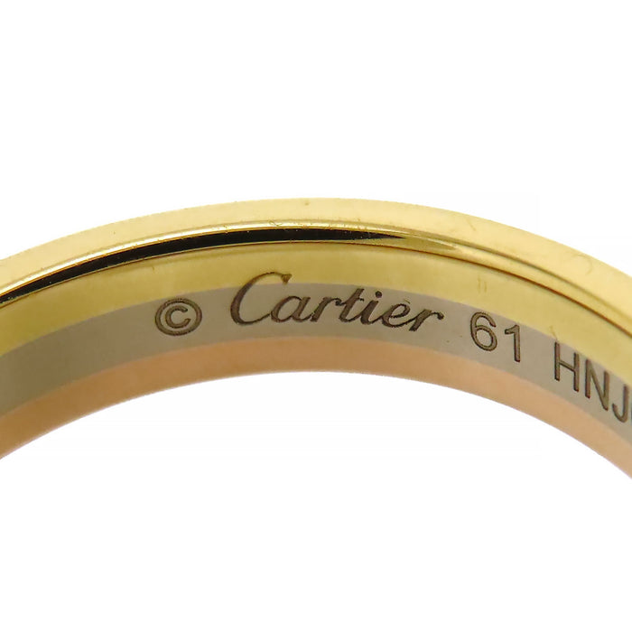 CARTIER 
スリーゴールド ウェディング バンドリング