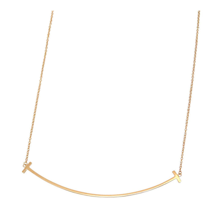 TIFFANY&Co. 
T Smile Large Necklace