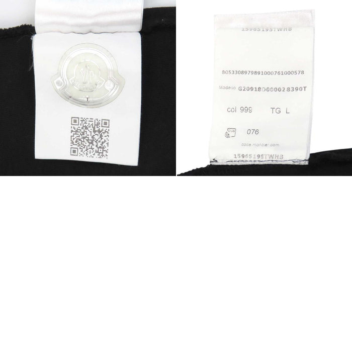 MONCLER 
コットン 
MAGLIA T SHIRT ロゴ ロングスリーブ Tシャツ