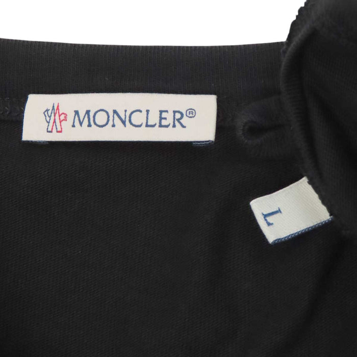 MONCLER 
コットン 
MAGLIA T SHIRT ロゴ ロングスリーブ Tシャツ