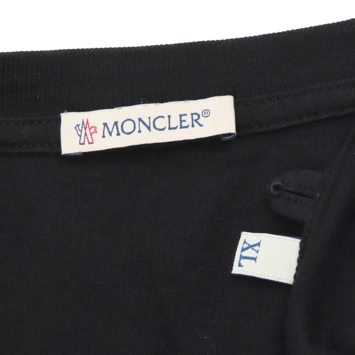 MONCLER 
ロゴ ワッペン グラデーション コットン 
MAGLIA マグリア ロングスリーブ Tシャツ