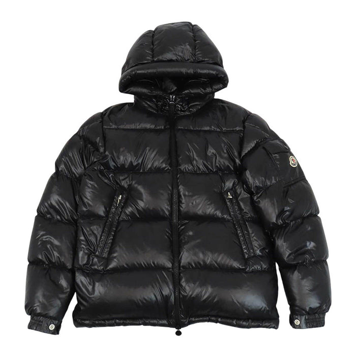 MONCLER 
ロゴ ワッペン フード ダブルジップ ナイロン 
ECRINS ダウンジャケット