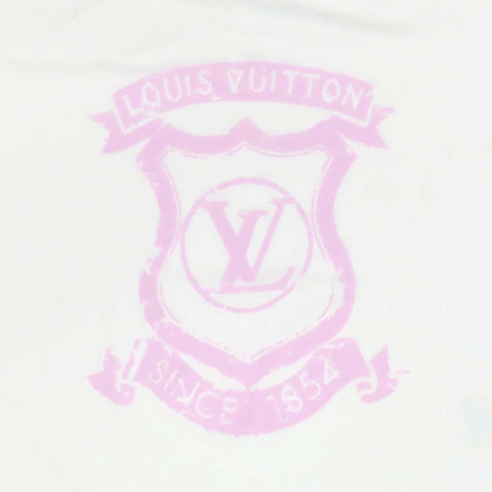 LOUIS VUITTON 
Logo cotton crew-neck 
LV Signature zipper-detail T-shirt