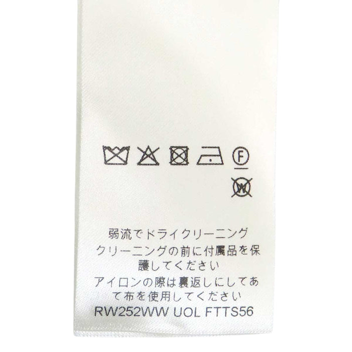 LOUIS VUITTON 
Logo cotton crew-neck 
LV Signature zipper-detail T-shirt