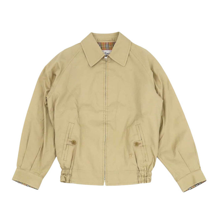 BURBERRY 
コットン ジップアップ 
バーバリーズ 裏地チェック ブルゾン