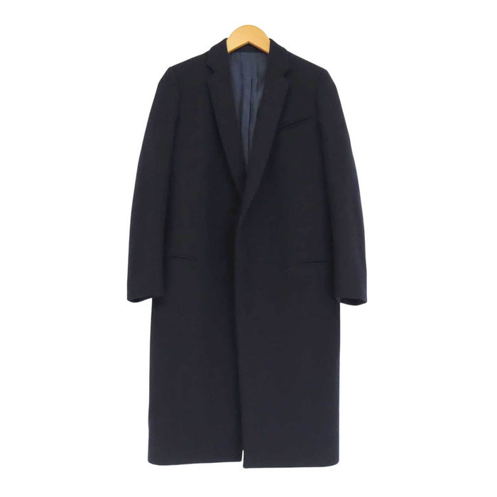 CELINE 
Chesterfield wool long coat 
Crombie coat
