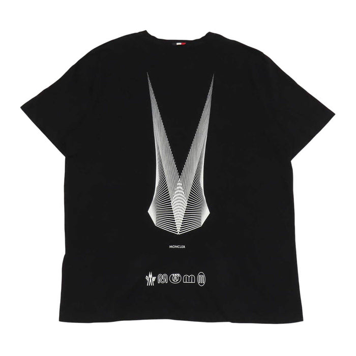 MONCLER 
ワッペン コットン クルーネック 
MAGLIA T SHIRT マグリア ロゴ Tシャツ