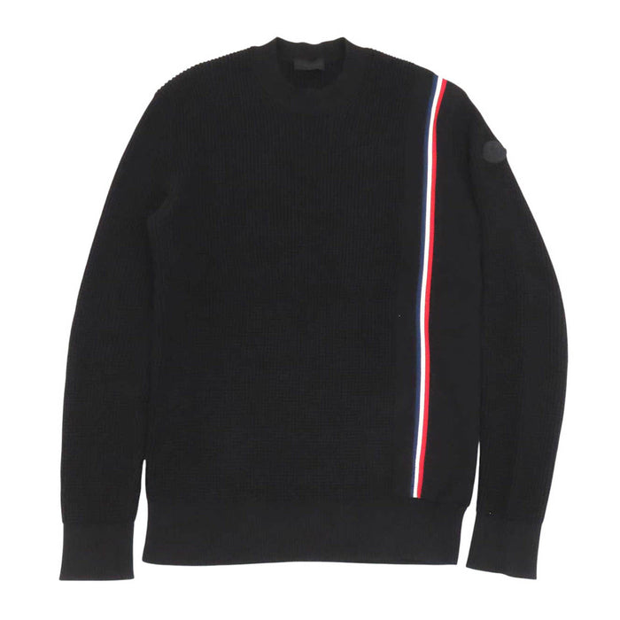 MONCLER 
ワッペン クルーネック トリコロール 
GIROCOLLO TRICOT コットン ニット