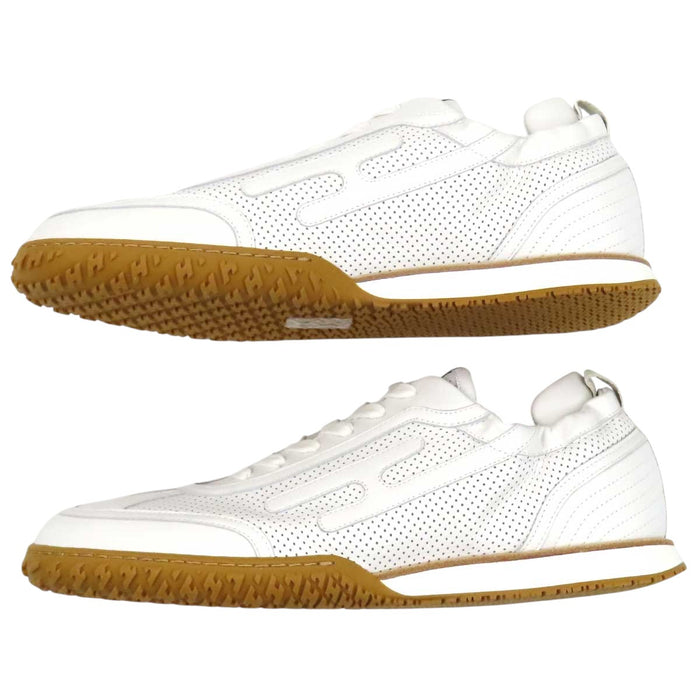 HERMES 
バイアスH メッシュ レザー レースアップ 
ジェット スニーカー